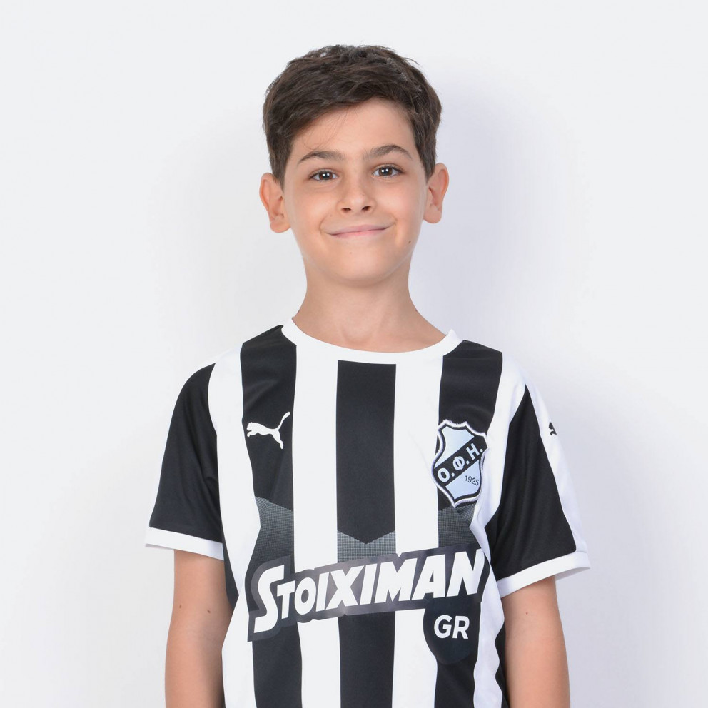 Puma x OFI Crete F.C. Liga Kids' Jersey Striped