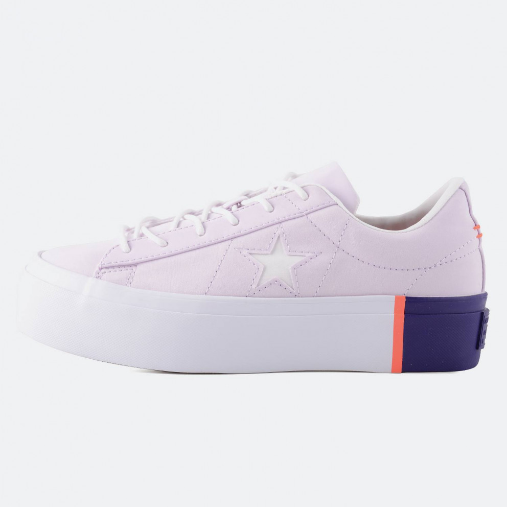 converse one star low top platform