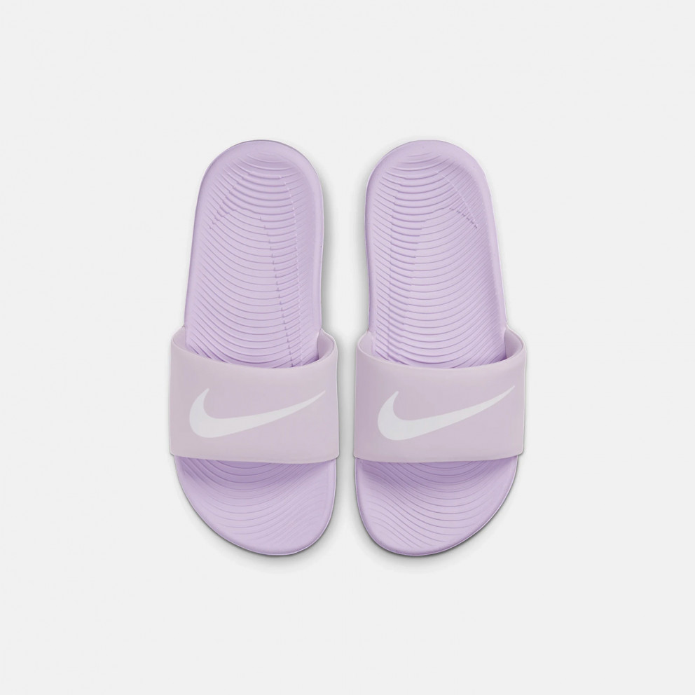 nike kawa slide lilac