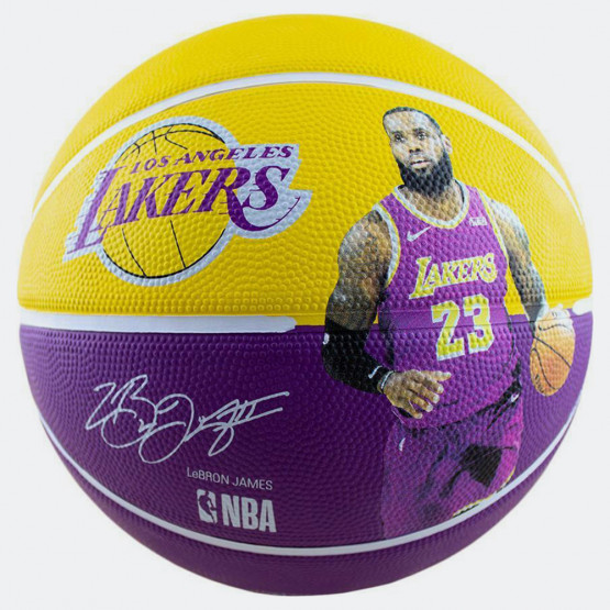 Spalding Μπάλα Μπάσκετ Lebron James Lakers No. 7