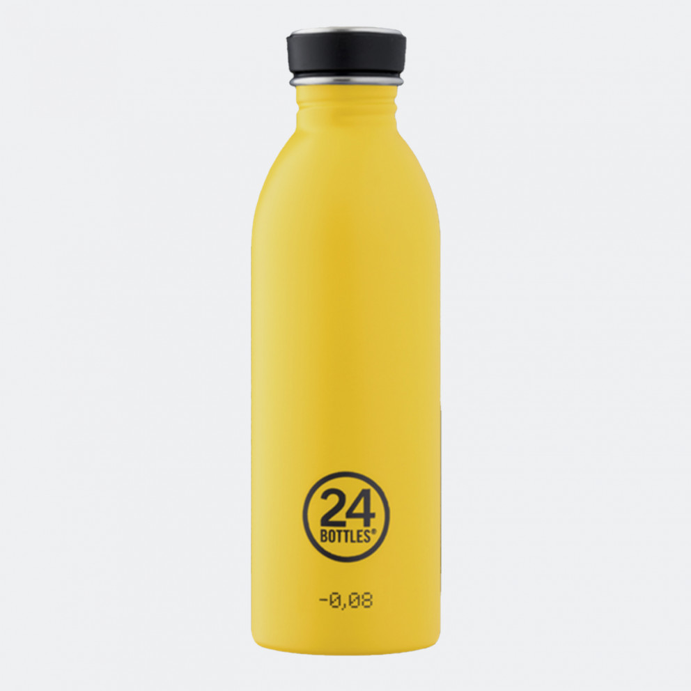 24Bottles Urban Yellow Steel Bottle 500 ml