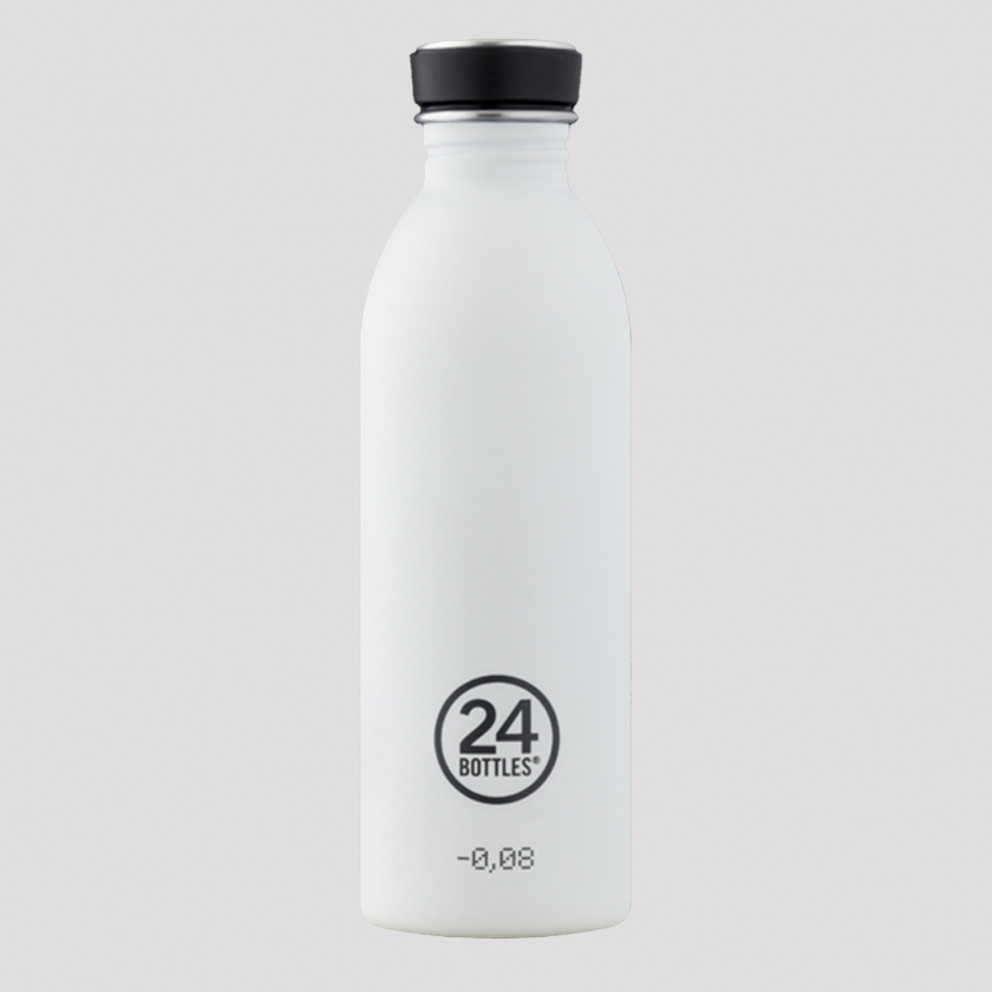 24Bottles Urban Steel Bottle White 500ml