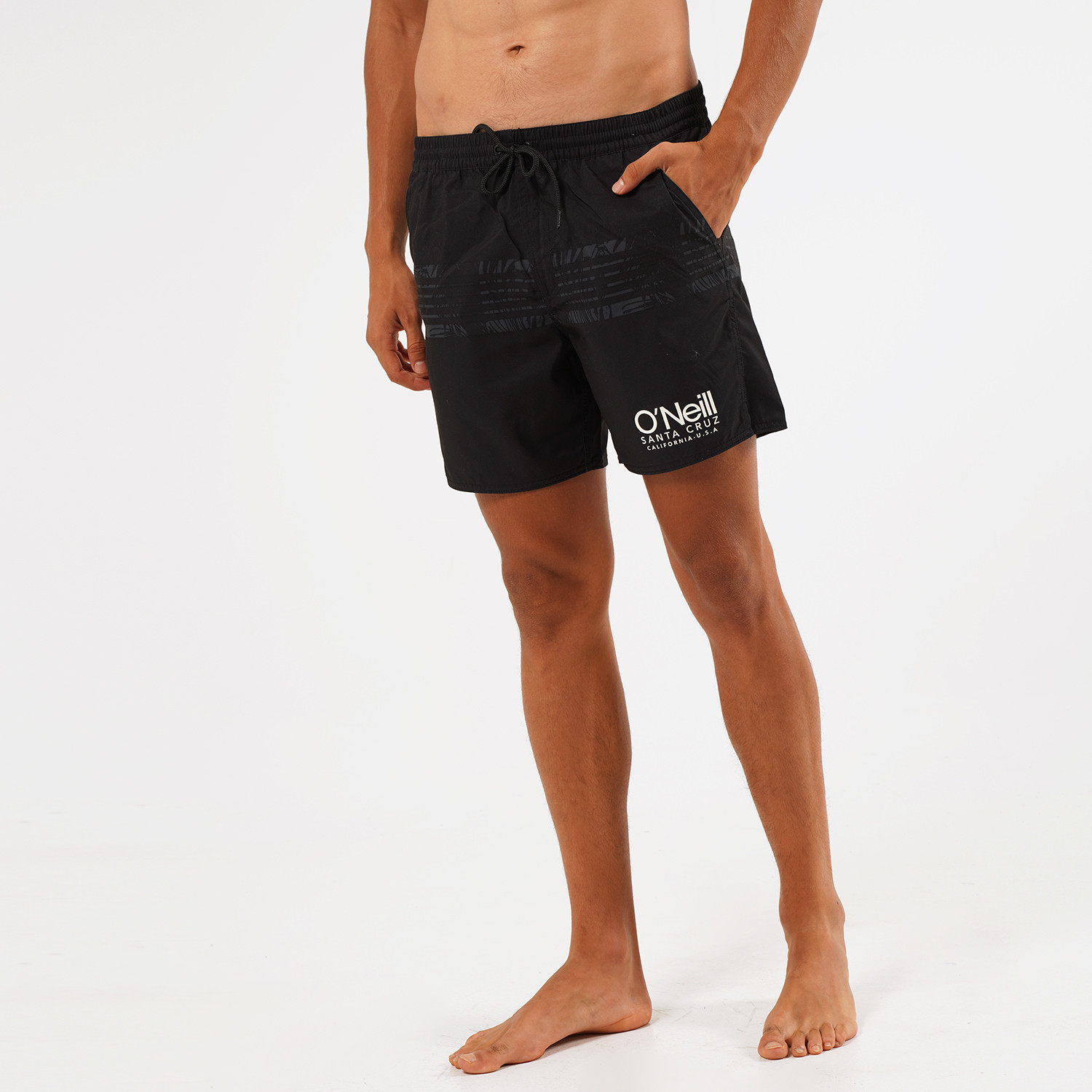 O'Neill Cali Stripe Men's Swim Shorts Black 0A3232M - Green London Floral  Shorts - 9960
