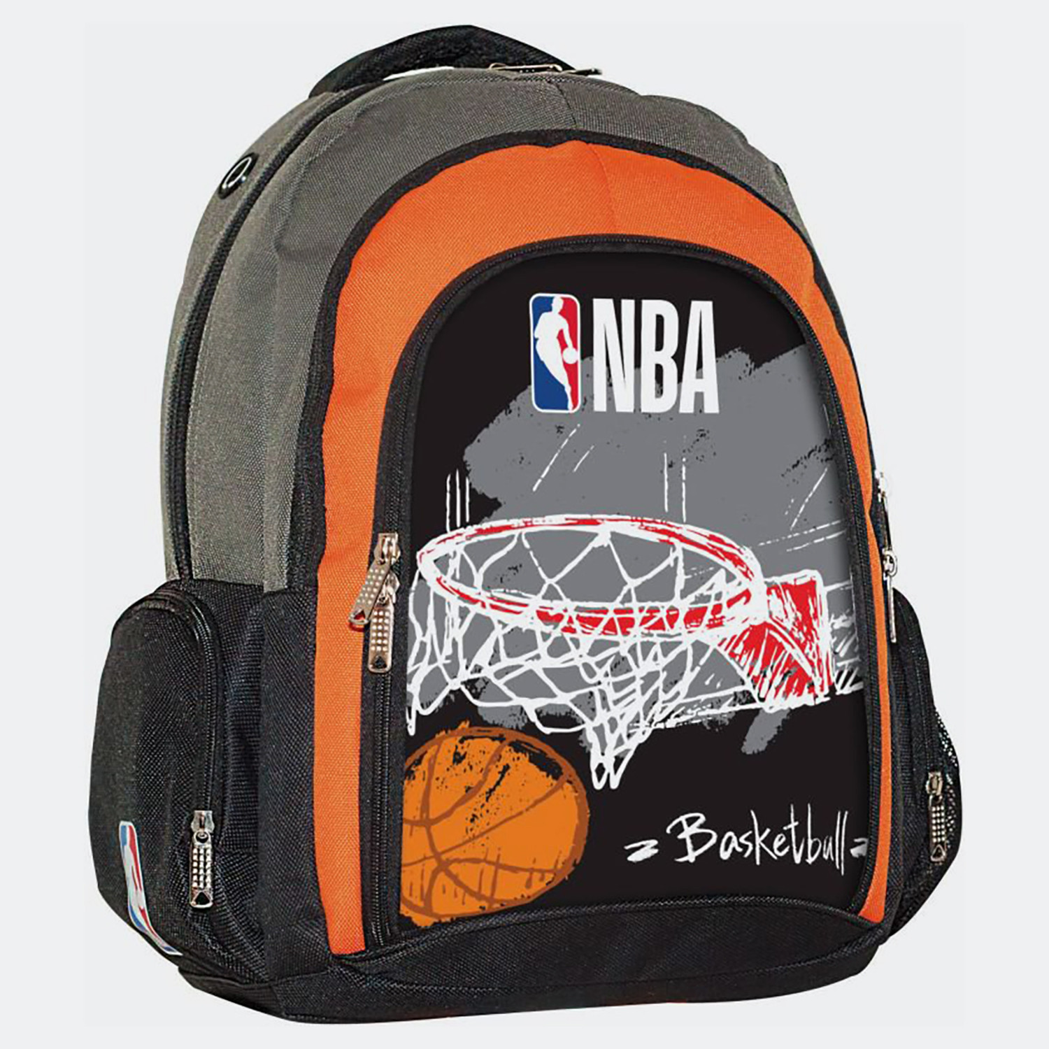 NBA Red Basket Οβάλ Σακίδιο Πλάτης 30L (9000062155_48580)