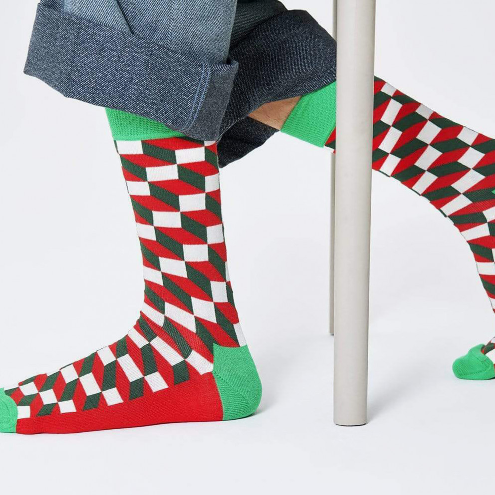 Happy Socks Filled Optic Κάλτσες