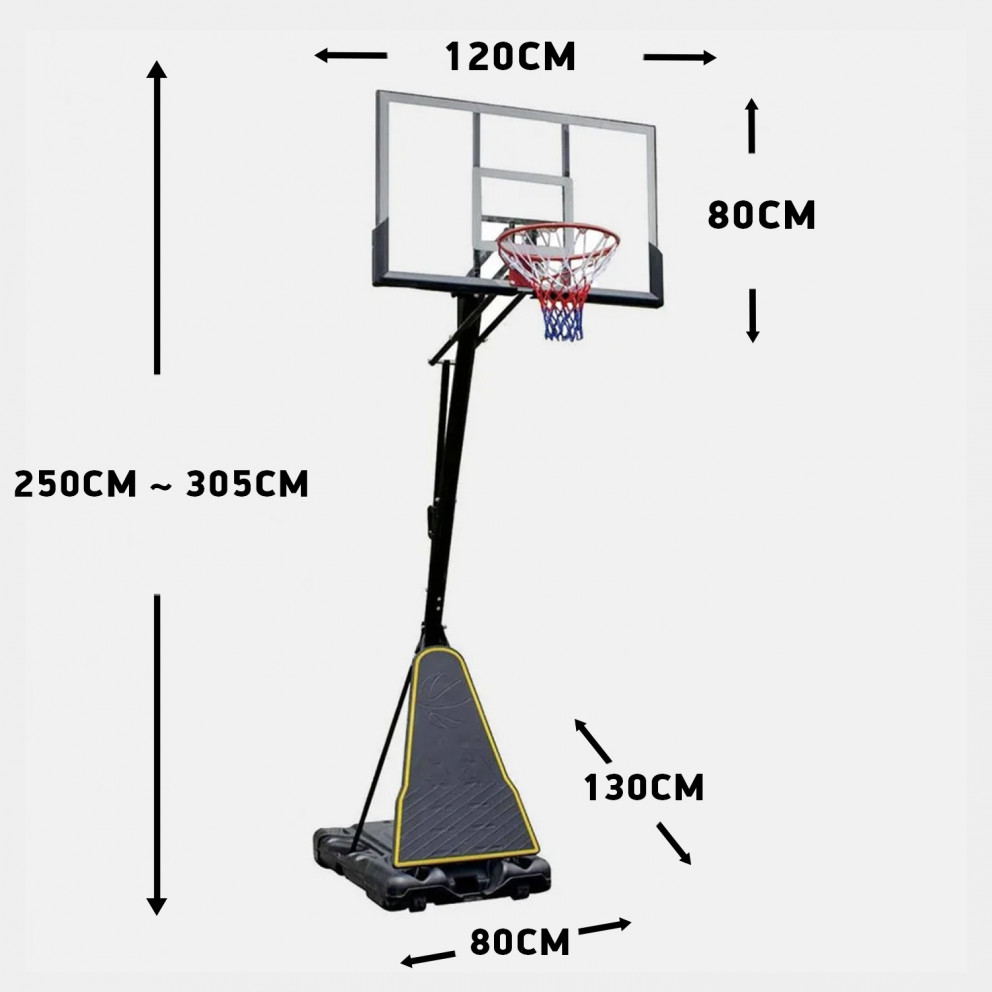 Amila Deluxe Basketball System 250-305cm