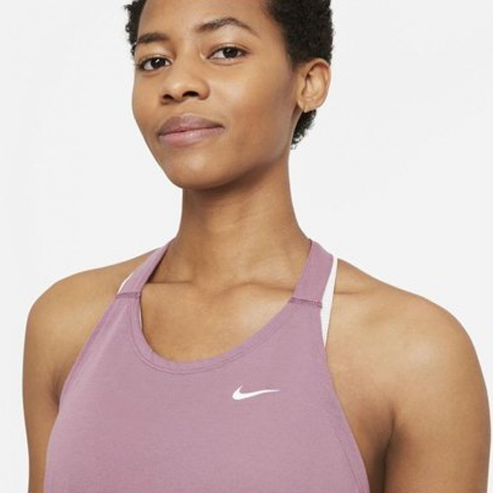 Nike Dry Essential Elastika Γυναικείο Αμάνικο T-shirt
