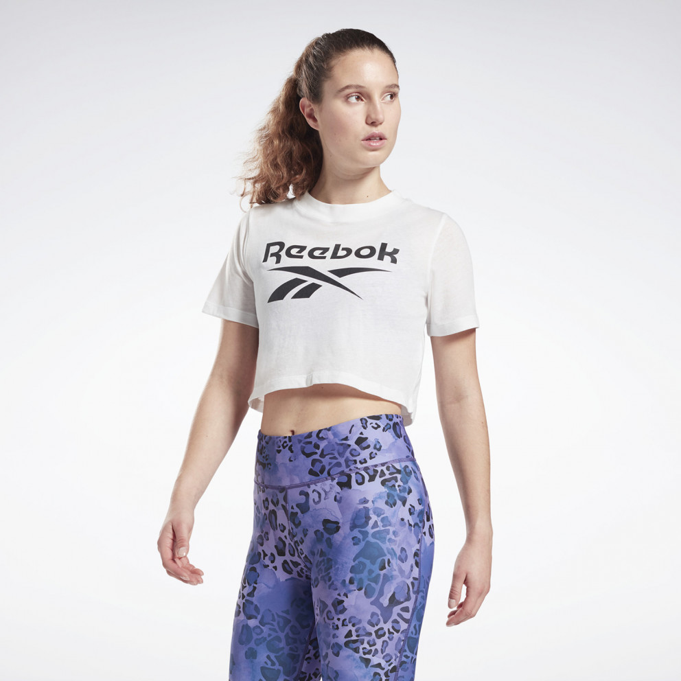 Reebok Sport Identity Cropped Γυναικείο T-shirt