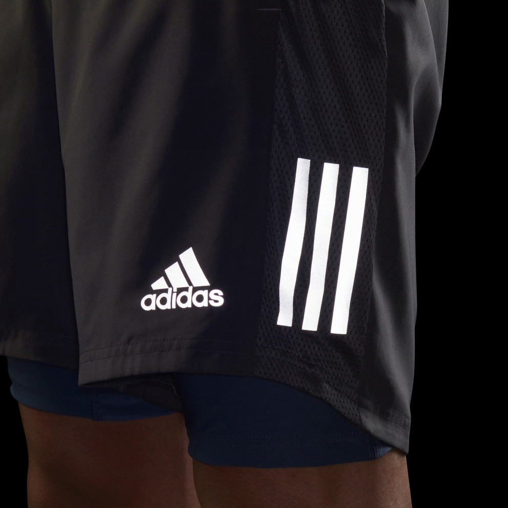 adidas Performance Own The Run Two-In-One Men's Shorts for Running