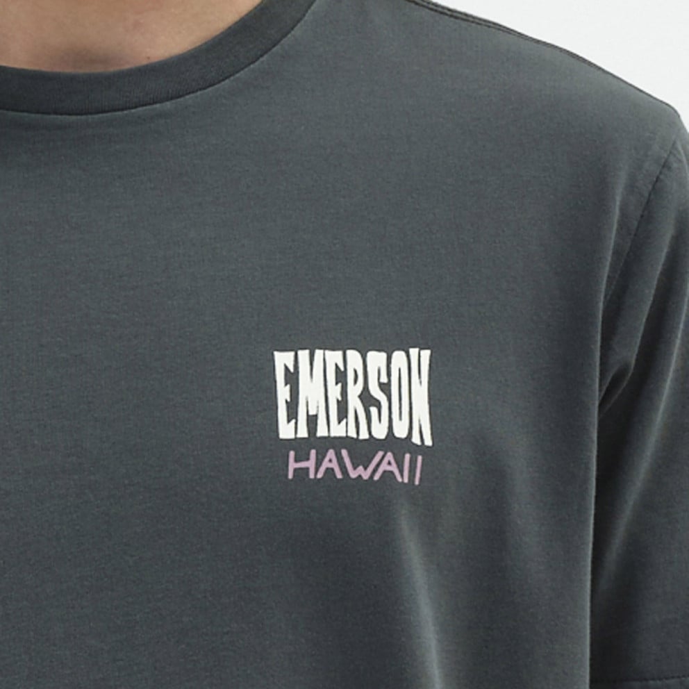 Emerson Garment Dyed Ανδρική Μπλούζα