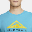 Nike Trail Dri-FIT Miler Ανδρική Μπλούζα για Τρέξιμο