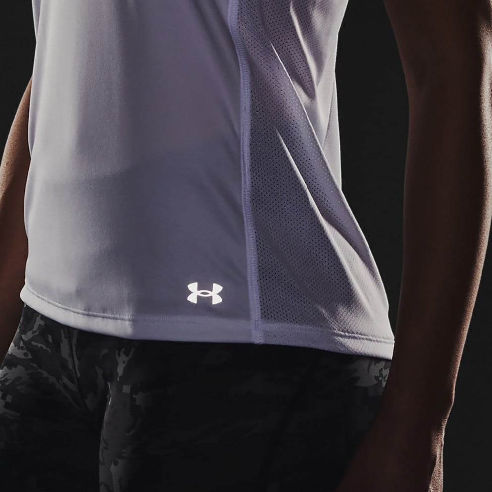 Under Armour Fly By Γυναικεία Αμάνικη Μπλούζα