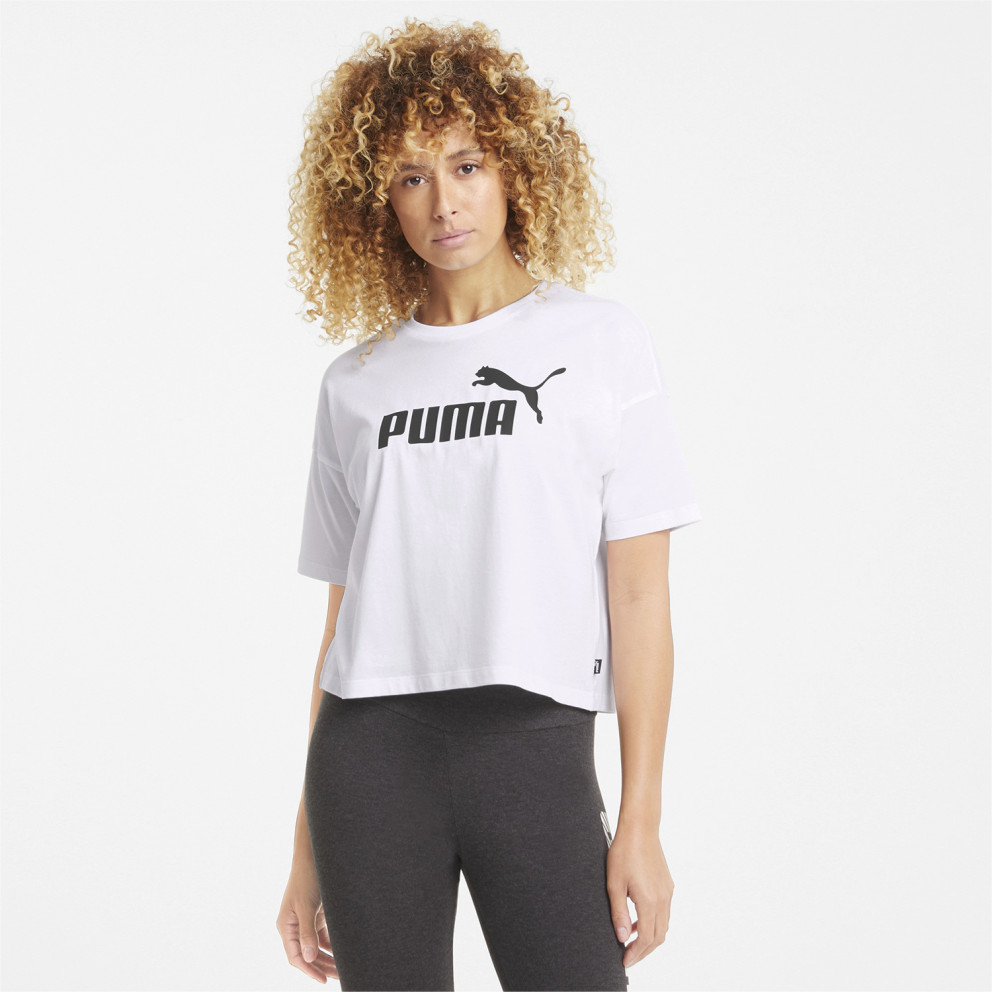 Puma Ess Γυναικεία Cropped Μπλούζα