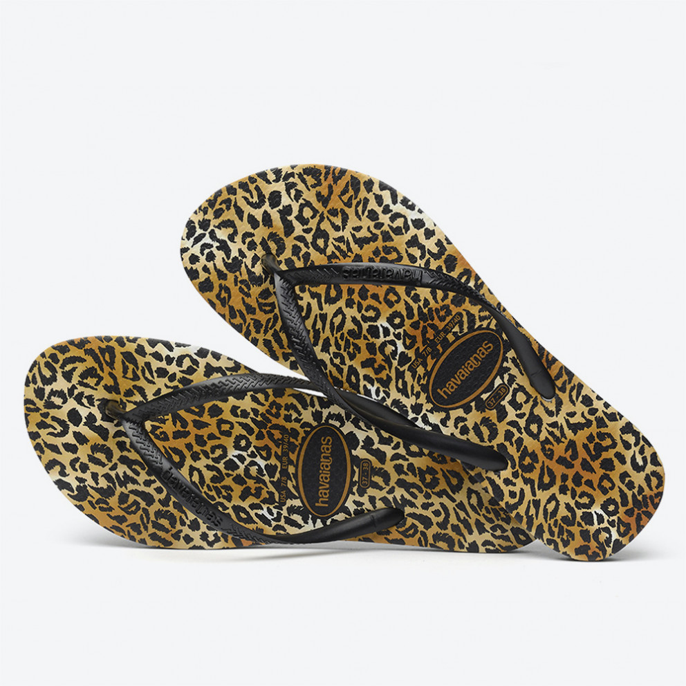 Havaianas Slim Leopard Women's Flip Flops