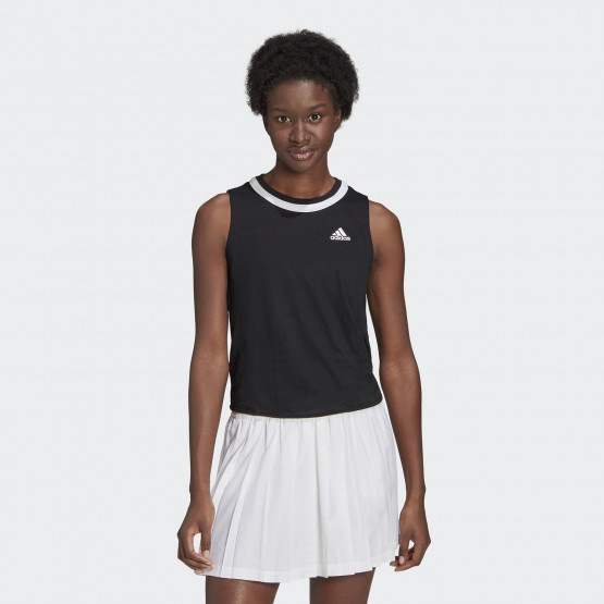 adidas Performance Club Knotted Tennis Γυναικείο Αμάνικο T-shirt