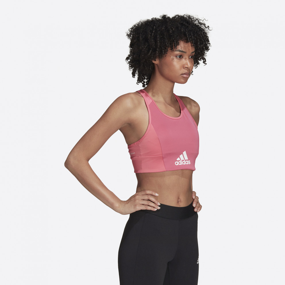 adidas Performance Designed 2 Move Logo Padded (Low Support) Women's Bra