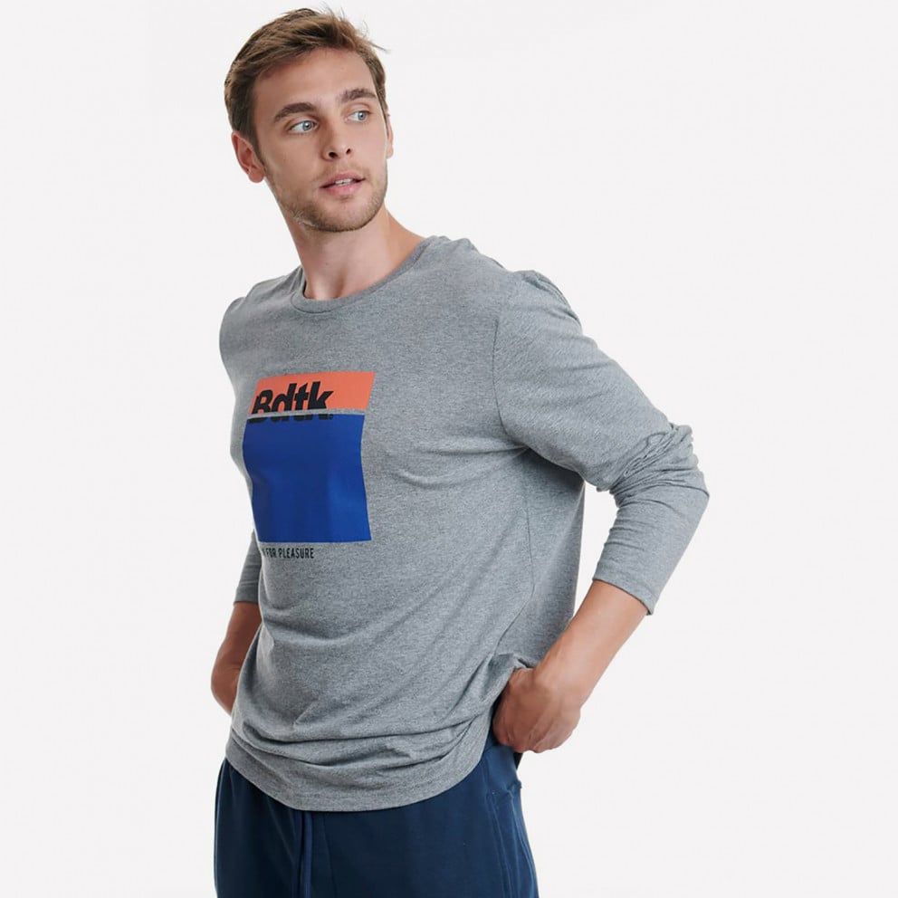 BodyTalk Men's T-Shirt With Long Sleeves