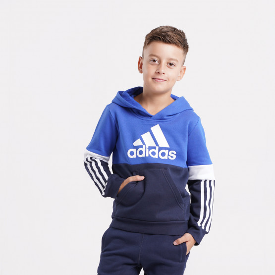 adidas Performance Fleece Παιδική Μπλούζα με Κουκούλα