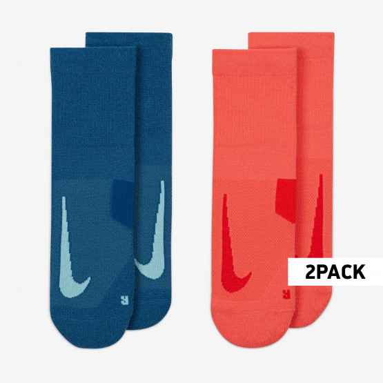 Nike Multiplier Ankle Unisex Κάλτσες 2Pack