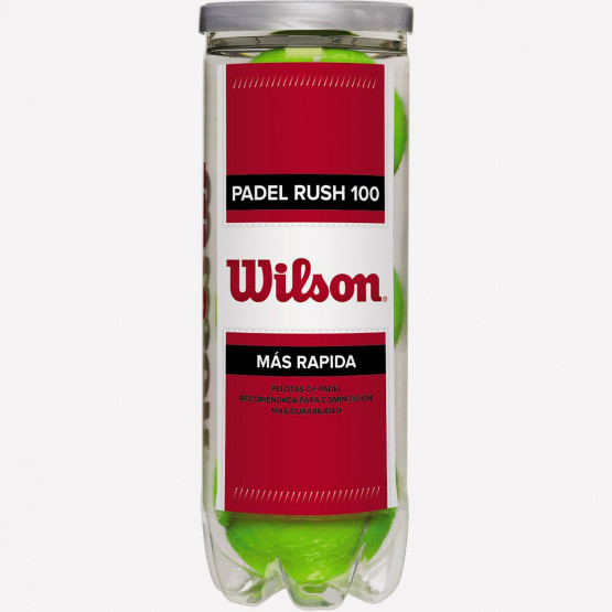Wilson Rush 100 3-Pack Μπάλες Padel