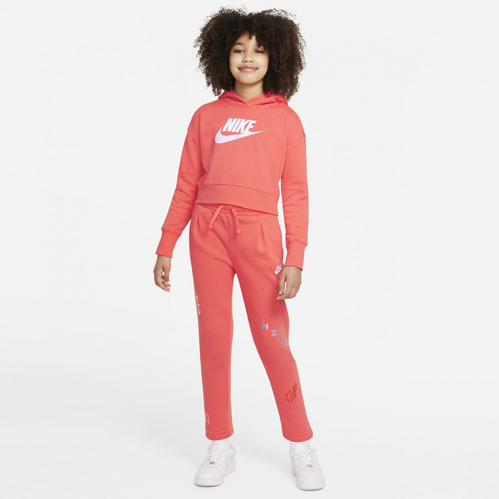 Nike Sportswear Club Cropped Kids' Hoodie