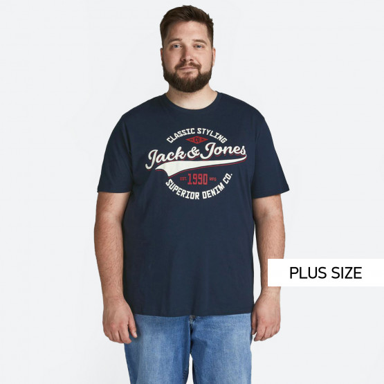 Jack & Jones Ανδρικό Plus Size Τ-Shirt
