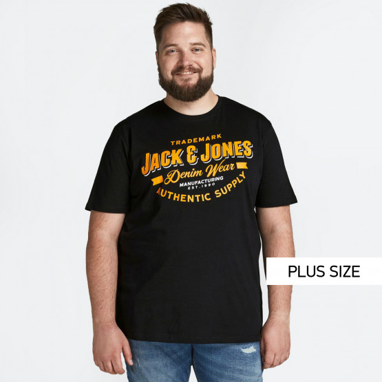 Jack & Jones Ανδρικό Plus Size Τ-Shirt