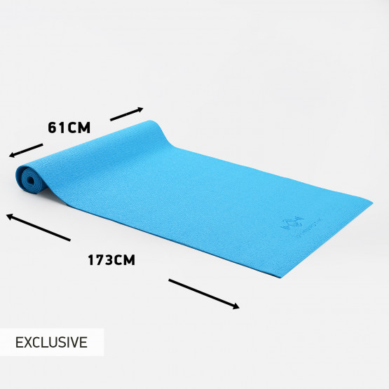 GYMNASTIK PVC Στρώμα Yoga 173 x 61 x 0,6 cm