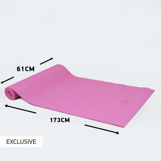 GYMNASTIK PVC Στρώμα Yoga 173 x 61 x 0,6 cm