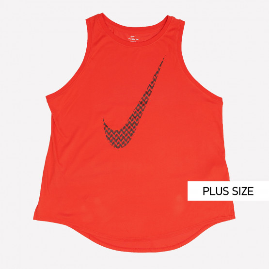 Nike Dri-FIT Icon Clash Γυναικεία Plus Size Αμάνικη Μπλούζα