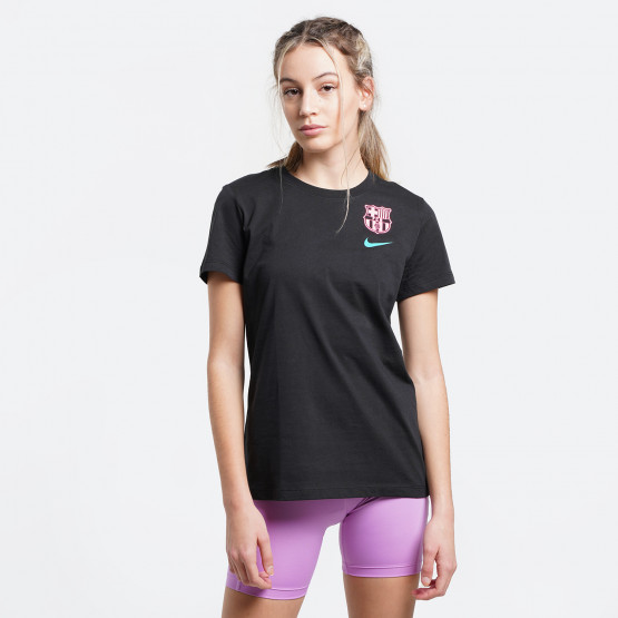 Nike FC Barcelona Dry Tee Evergreen Crest Γυναικείο T-shirt