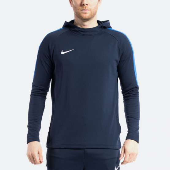 Nike Dry Academy18 Ανδρική Ποδοσφαιρική Μπλούζα με Κουκούλα