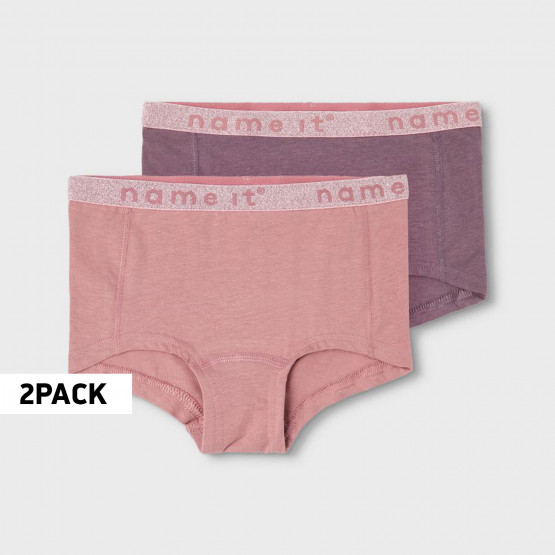 Name it 2 Pack Lurex Kid's Hipster Underwears