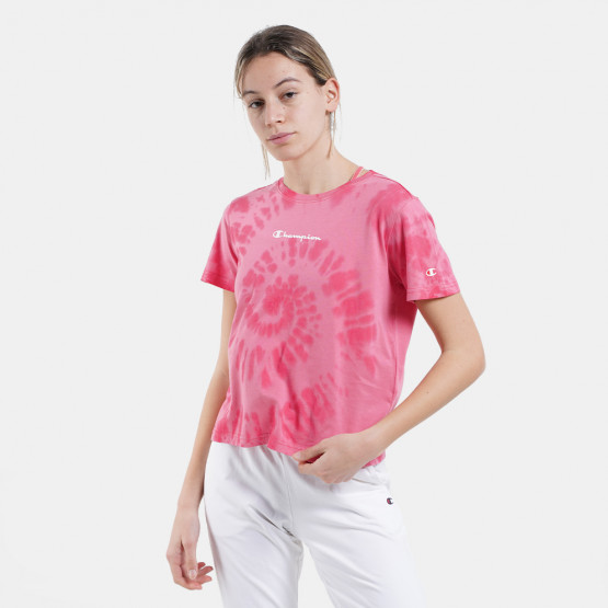 Champion Tie Dye Women's Cropped T-Shirt