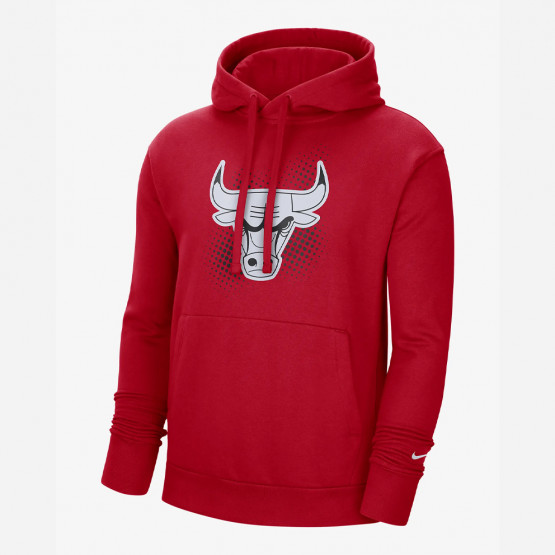 Nike NBA Chicago Bulls Ανδρική Μπλούζα με Κουκούλα