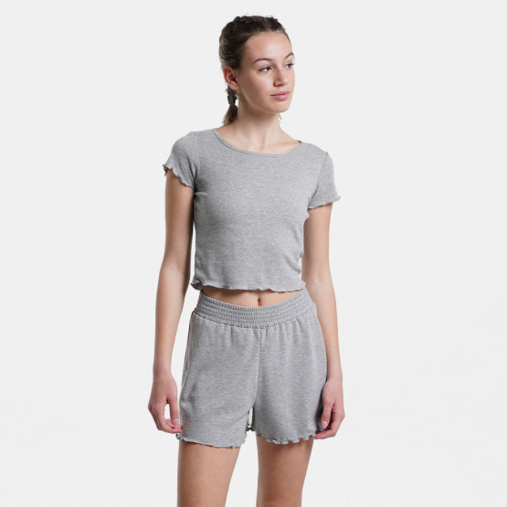 BodyTalk ''Homewear'' Cropped Γυναικείο T-shirt