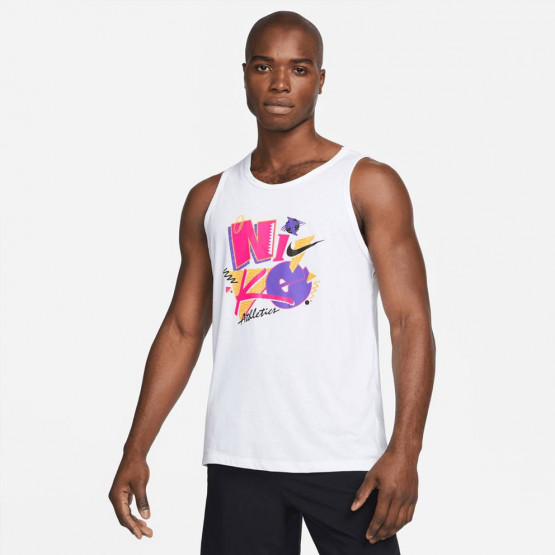 Nike Dri-FIT Graphic Training Tank Ανδρική Αμάνικη Μπλούζα