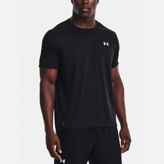 New Under Armour Men's Threadborne Utility 3/4 Sleeve Gym T-Shirt Black 
