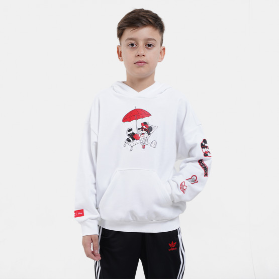 adidas Originals Disney Mickey and Friends Παιδική Μπλούζα με Κουκούλα