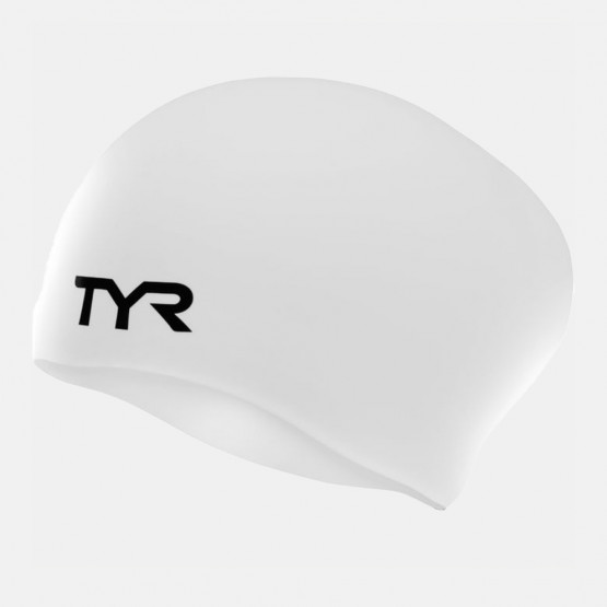 TYR Long Hair Silcon Swimming Cap
