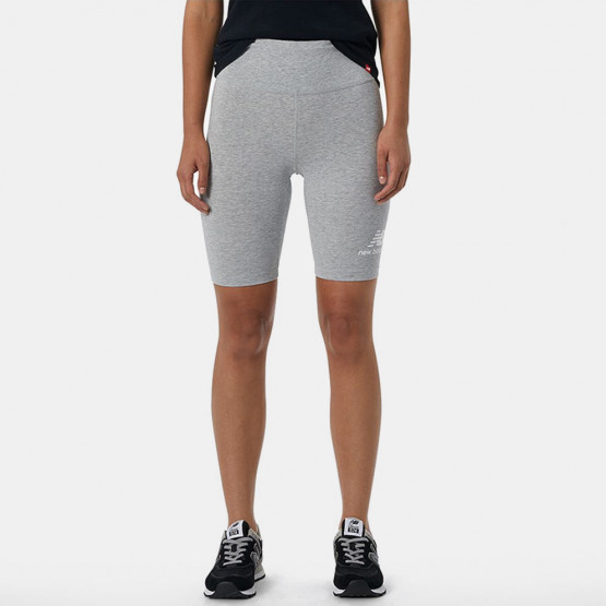 New Balance Essentials Stacked Fitted Women's Biker Shorts