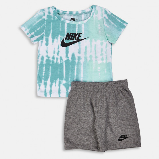 Nike Sportswear Tie Dye Tee Short Παιδικό Σετ