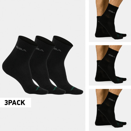 GSA Aero 360 3-Pack Organic Plus Men's Socks