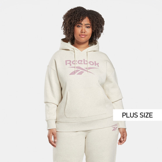 Reebok Identity Logo Fleece Pullover Plus Size Women's Hoodie