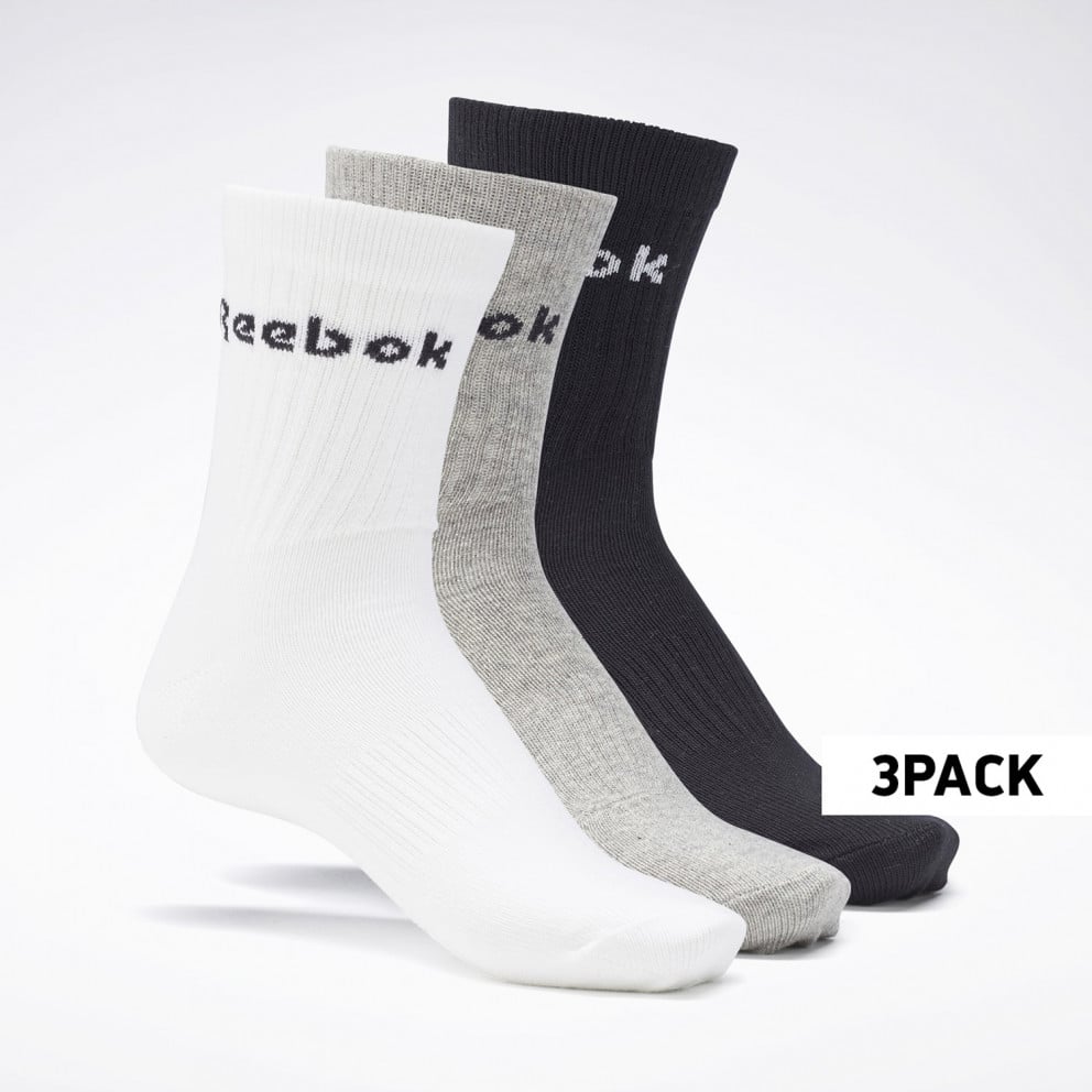 Reebok Sport Active Core Crew 3Pack Unisex Κάλτσες