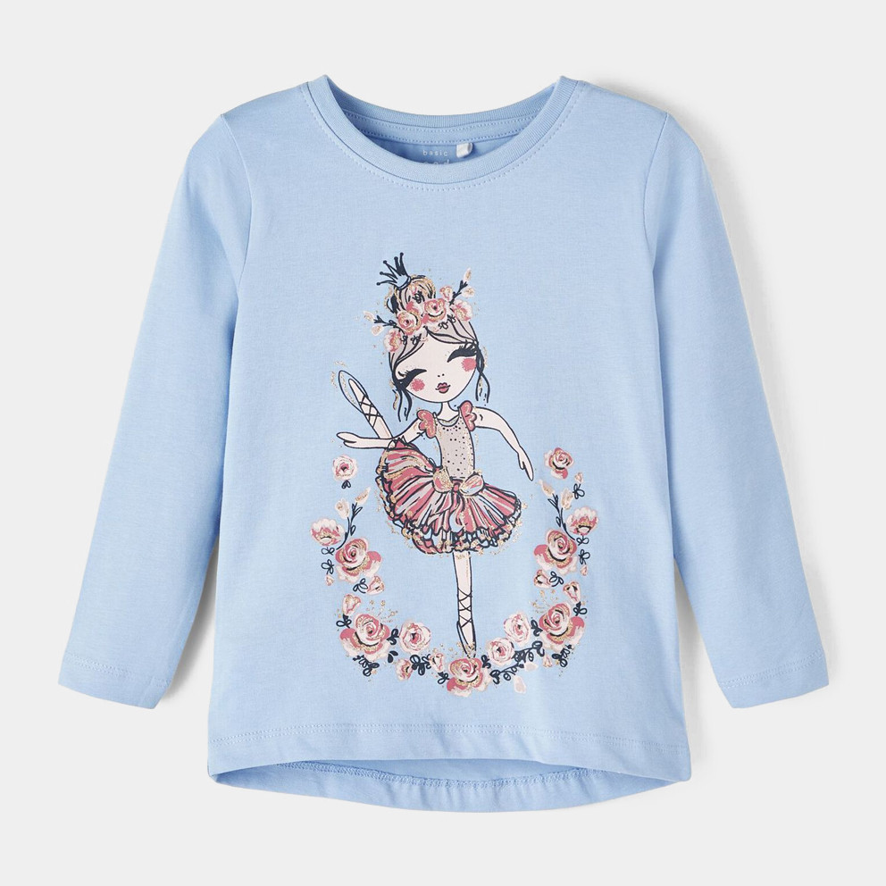 Name it Printed Long Sleeved Infant's Blouse with Long Sleeves