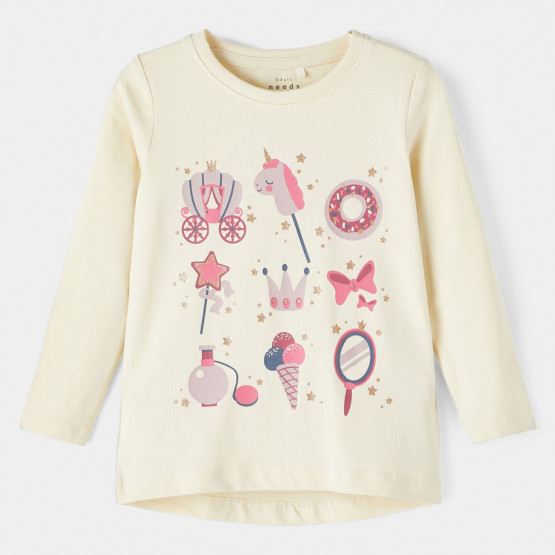 Name it Printed Long Sleeved Infant's Blouse with Long Sleeves