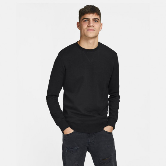 Boutique Moschino stitch-detail button-up shirt Basic Crew Neck Noos Men's Sweatshirt