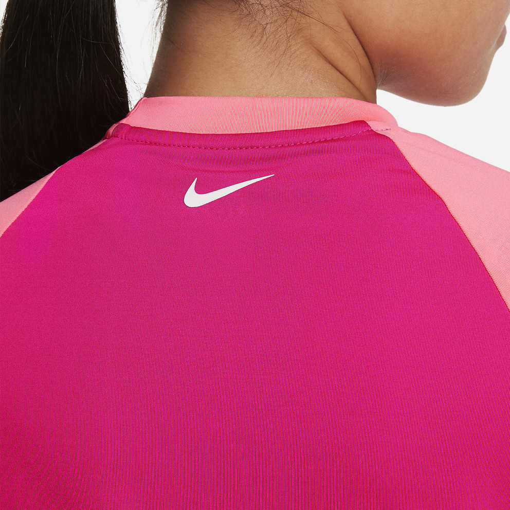 Nike Short Sleeves Hydroguard Παιδικό UV T-shirt