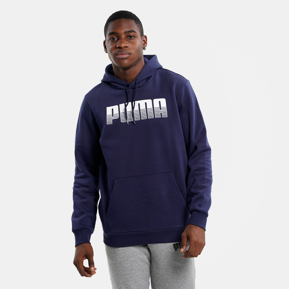 Puma Mass Merchant Style Fleece Ανδρική Μπλούζα με Κουκούλα